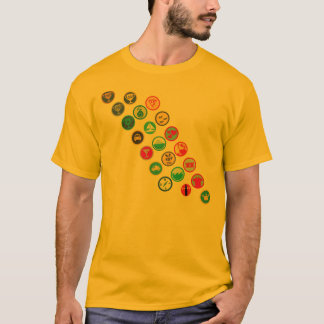 Jongen-scout Sash T-shirt