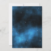 Jongen Sleepover Pizza Pyjama Verjaardag Kaart (Achterkant)