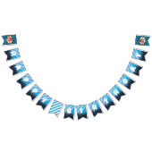 Jongen Superheld, Bruin Haar Feest - Banner (Alle)