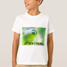 Jongen t's t-shirt Mijn nieuwe vriend