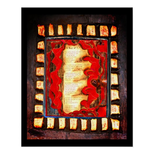 Jongen van 7 perfect poster (Voorkant)