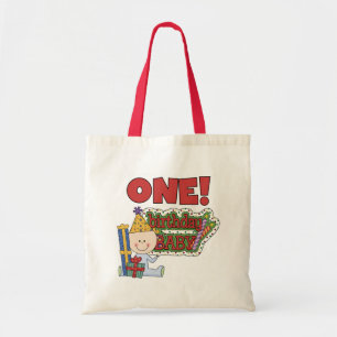 Jongen Verjaardag Baby 1e Verjaardag Tshirts en ge Tote Bag