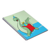 Jongen, Verjaardag Dinosaurus Notitieboek (Rechterzijde)