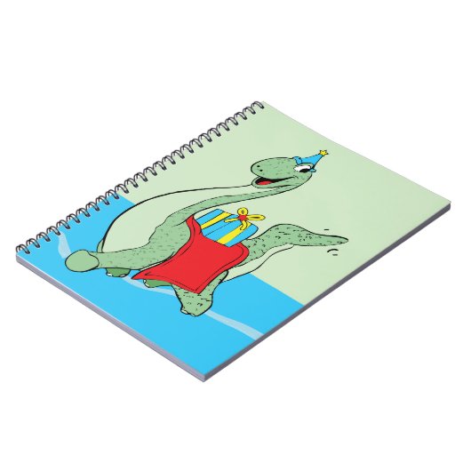 Jongen, Verjaardag Dinosaurus Notitieboek (Linkerzijde)