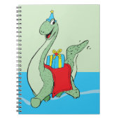 Jongen, Verjaardag Dinosaurus Notitieboek (Voorkant)