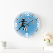 Jongen Voetbalspeler Grote Klok (Huis)