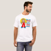 Jongen zijn dom... t-shirt (Voorkant volledig)