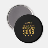 Jongen zoon Funny moederdag cadeau voor moeder haa Magneet (Voorkant / Achterkant)