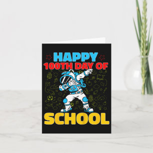 Jongens 100 dagen school Happy 100th Day of School Kaart