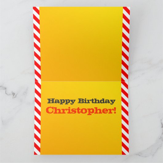 Jongens 2e Verjaardag Custom Bouw Trucks Kaart (Binnen)