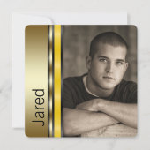 Jongens afstuderen aankondigingen (Voorkant)