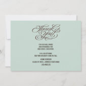 Jongens Afstuderen BEDANKT Fotokaart Aankondiging (Achterkant)