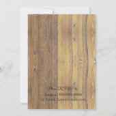 Jongen's Baby Douche Uitnodigingen (Achterkant)