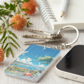 Jongens bij de baai: Seagull Serenity Sleutelhange Sleutelhanger (Voorkant Rechts)