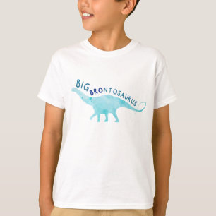 Jongens Blauwgroen Blue Big Brother Dinosaur Sibli T-shirt
