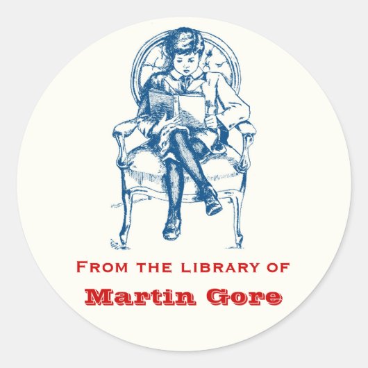 Jongens Bookplate Stickers