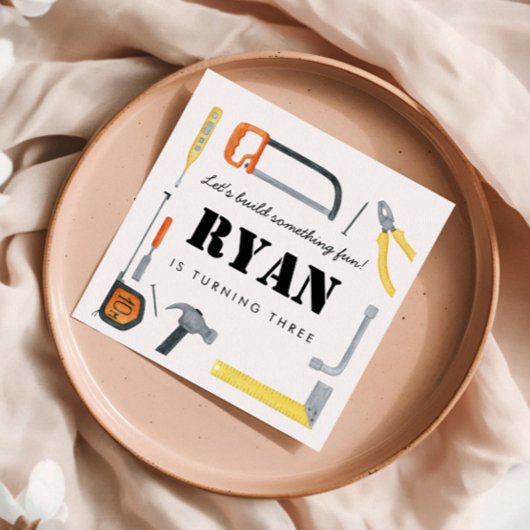 Jongens Bouwer Beschikbaar Servet