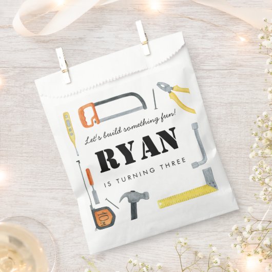 Jongens Bouwer Giveaway Bedankzakje (Geknipt)