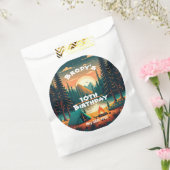 Jongens camping Avontuur Verjaardagsfeest Bedankzakje (Gezegeld)