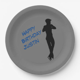 Jongens Cijfer Borden van Happy Birthday Paper Papieren Bordje