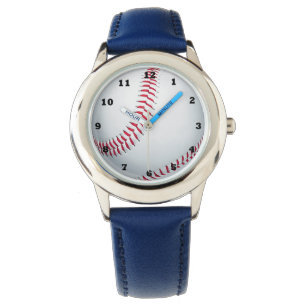 Jongens: coole honkbalsport horloge