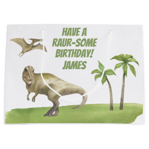 Jongens Dinosaurus Verjaardag Groot Cadeauzakje