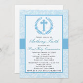 Jongen's eerste uitnodiging (Voorkant / Achterkant)