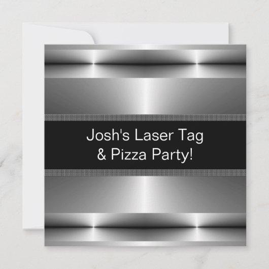 Jongens elk nummer verjaardagsfeestje kaart (Voorkant)