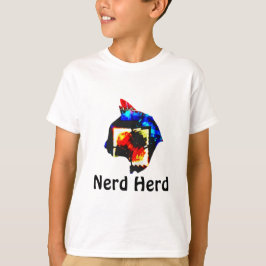 Jongens en meisjes Nerd Herd T-Shirt