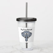 Jongens- en meisjesliefdesweeshuizen acryl drinkbeker (Voorkant)