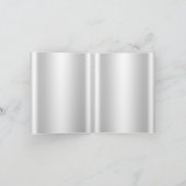 Jongens Engel Doop Dank u Bedankkaart (Binnen)