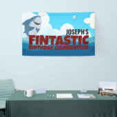 Jongen's Fintastic Banner (Beurs)
