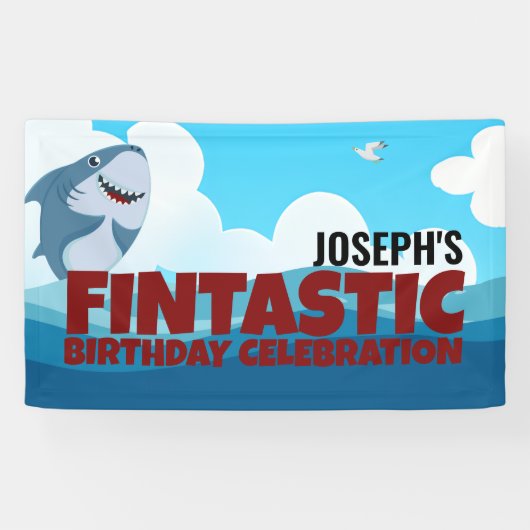 Jongen's Fintastic Banner (Horizontaal)