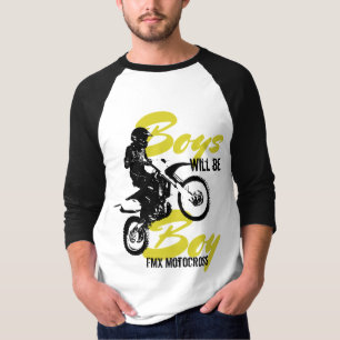Jongens FMX Motocross T-shirt