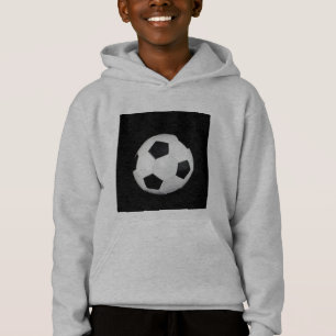 Jongens Football Trendy Modern Cool Black soccer