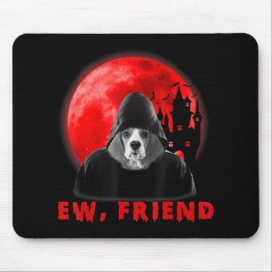 Jongens, Friend Beagle Dog Halloween Dog Vampire G Muismat