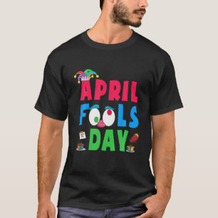 Jongens Funny April Fool Dag April Joke Pranks Ki T-shirt