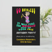 Jongens Funny Birthday Party Kaart (Staand voorkant)