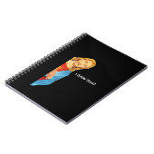 Jongens Funny citeert Jezus Meme Ik zag dat Christ Notitieboek (Linkerzijde)