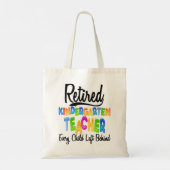 Jongens Funny Remoe Kindergarten Leraar - Elke Tote Bag (Achterkant)