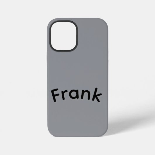 Jongens genaamd Frank, iPhone Hoesje (Achterkant)