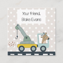 Jongens Gepersonaliseerde Eigenzinnige Apparatuur Informatiekaartje