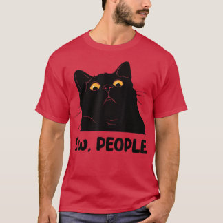 Jongens grappige Black Cat minnaar voor vrouwen ma T-shirt
