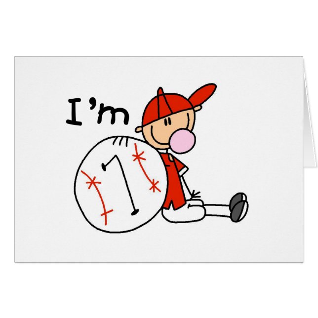 Jongens honkbal ik ben 7 (Voorkant Horizontaal)