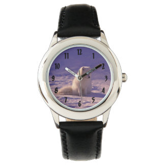 Jongens horloge met witte vos
