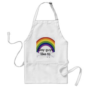 Jongens houden van koken! Apron Standaard Schort