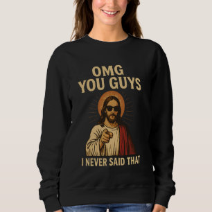 Jongens, ik heb nooit gezegd dat Jezus Trui