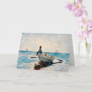 Jongens in een Dory van Winslow Homer, Nautische S Kaart