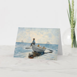 Jongens in een Dory Winslow Homer Kaart