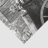  jongens in Harlequin Suit Tissue Paper Tissuepapier (Detail)